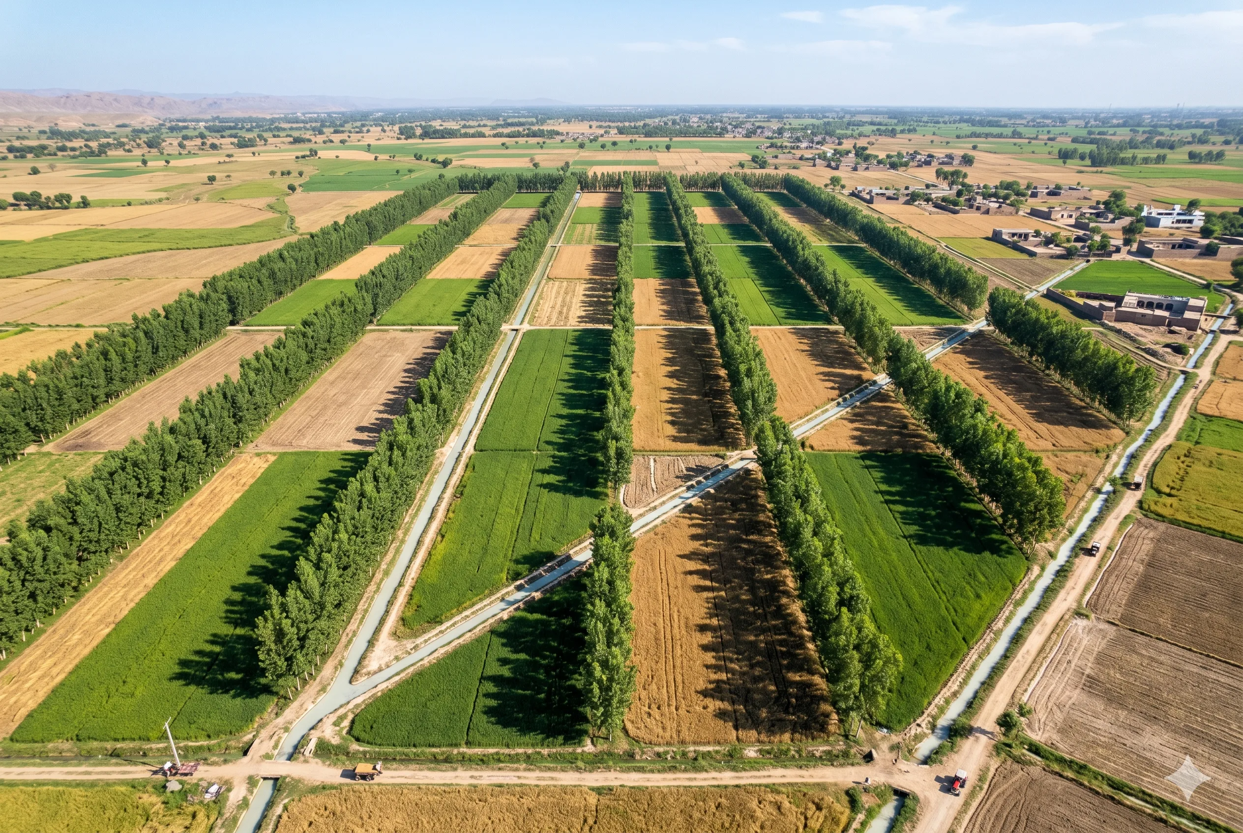 Aerial Drone View at Jungle Dunia project