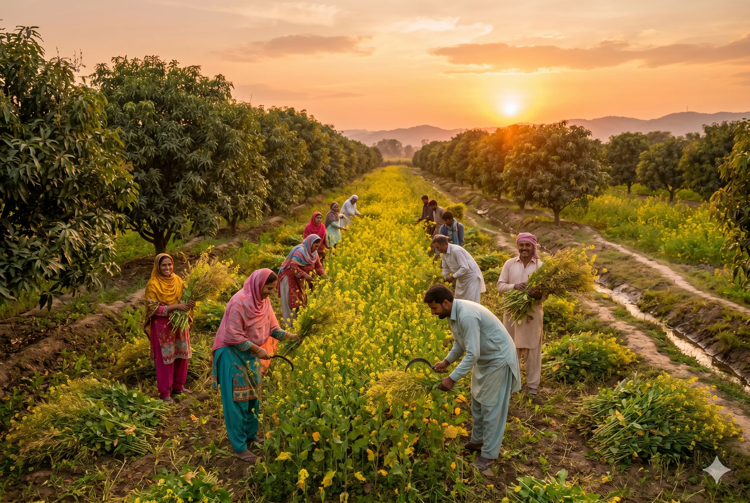 Harvest Season at Jungle Dunia project