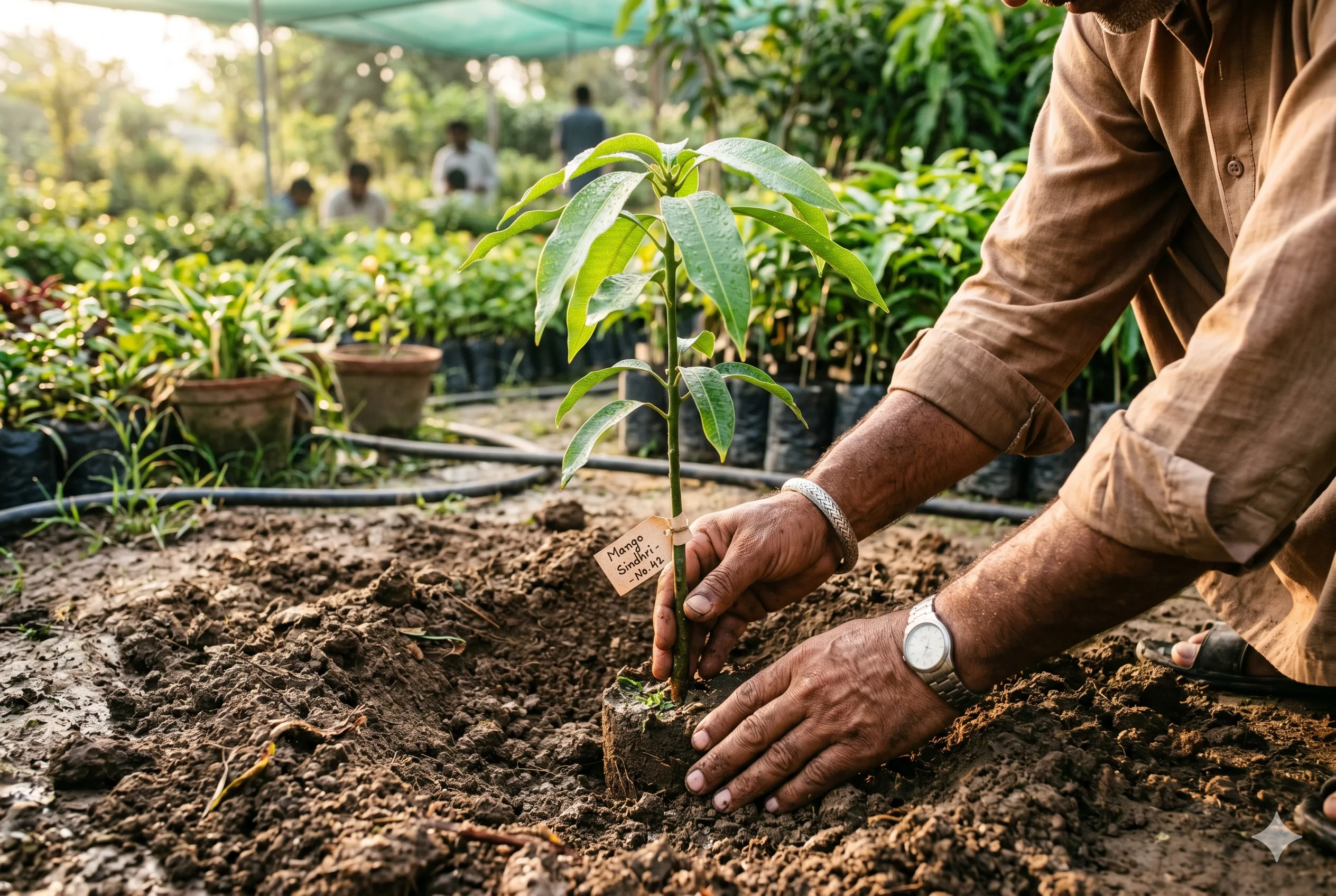 Sapling Planting at Jungle Dunia project
